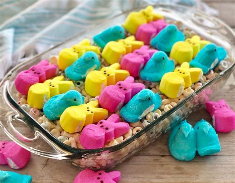easter desserts made with peeps